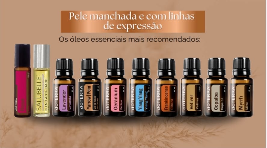 Óleos essenciais para cada tipo de pele:
