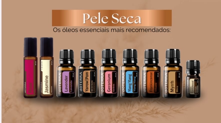 Óleos essenciais para cada tipo de pele: